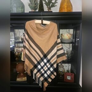 Cashmere poncho/shawl